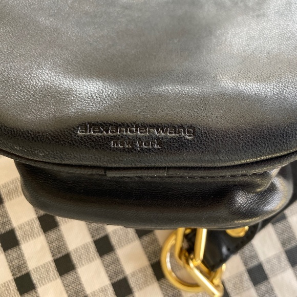 🖤🤍 Alexander Wang Attica Studded Cross Body Waist Bag Stud - Picture 14 of 16